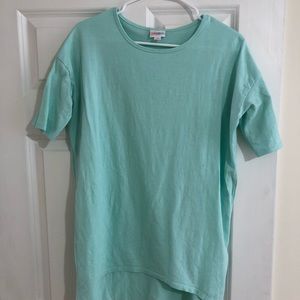 XS LulaRoe Irma - mint green, never been worn!